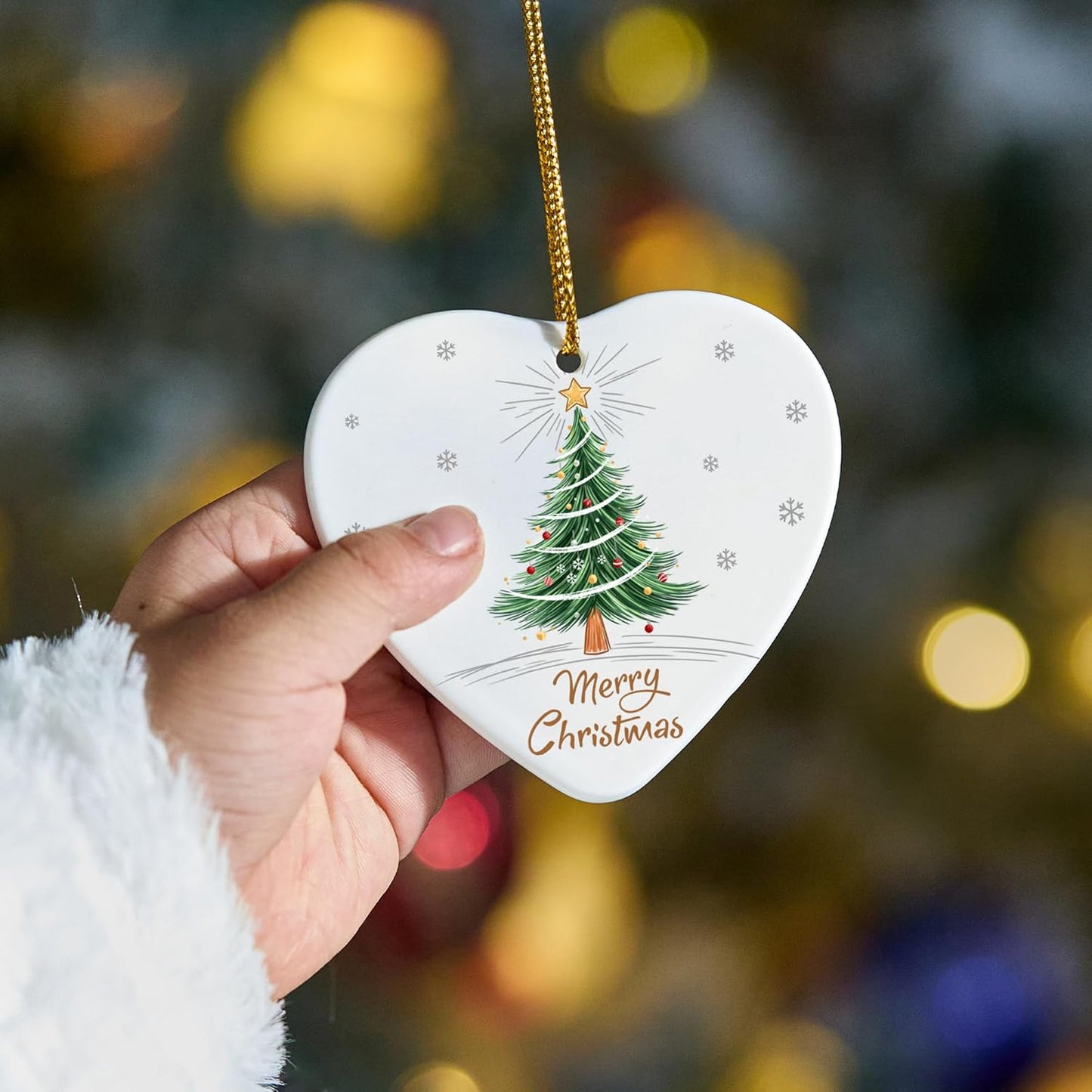 Christmas Ornaments 2025, Christmas Tree Ornament Hanging Craft Collectibles for Christmas Trees Home Party Gifts