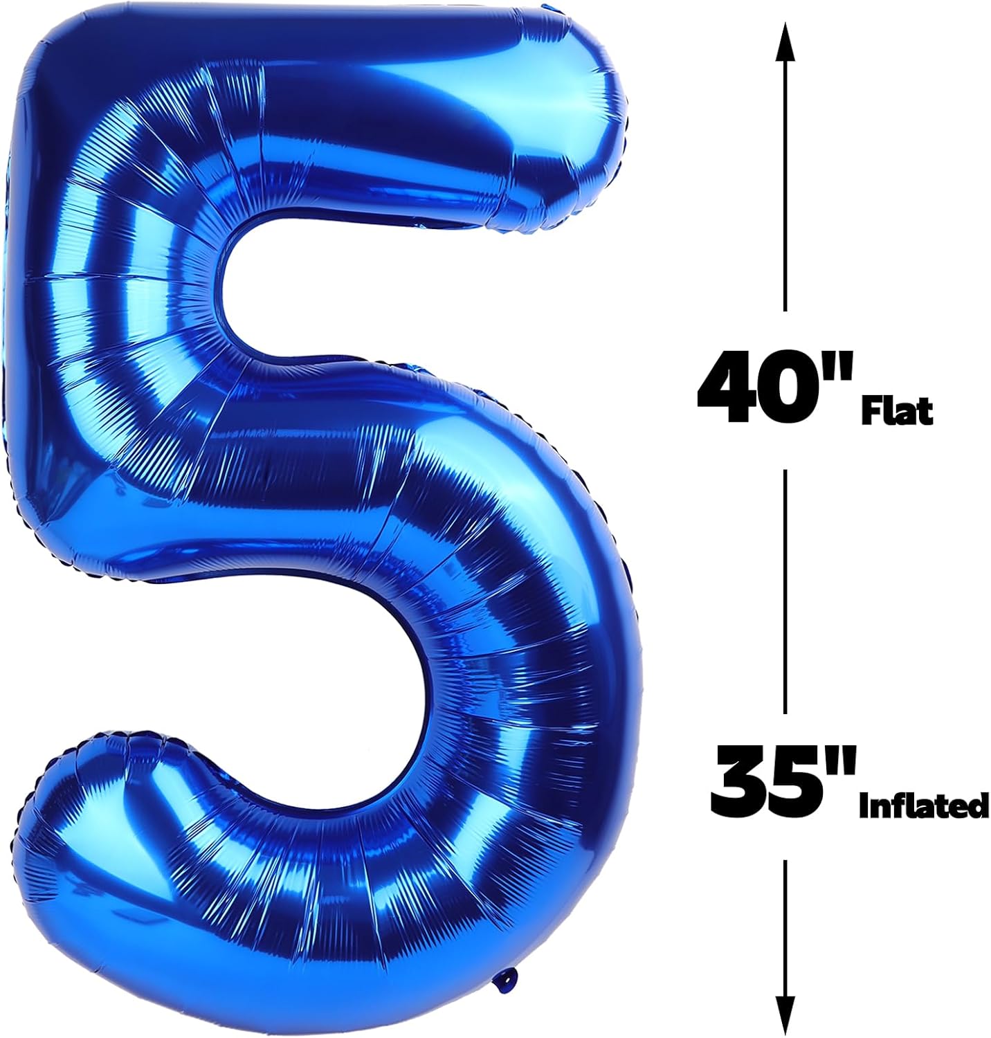 Giant Navy Blue 15 Balloon Number 40 Inch, 15 Number Balloons Birthday Supplies, 15 Year Old Birthday Party Celebration, 15 Balloons Graduations Anniversary Decorations