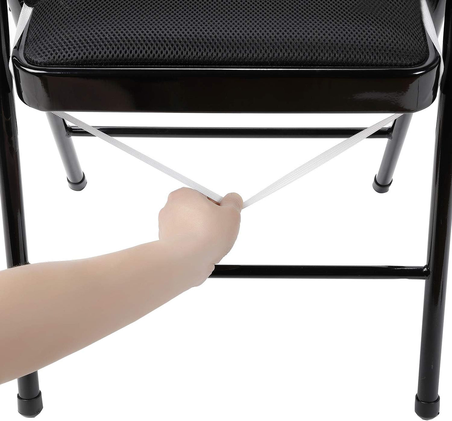 Peomeise Stretch Spandex Folding Chair Cover for Wedding Party Dining Banquet Event (Emerald,25pcs)