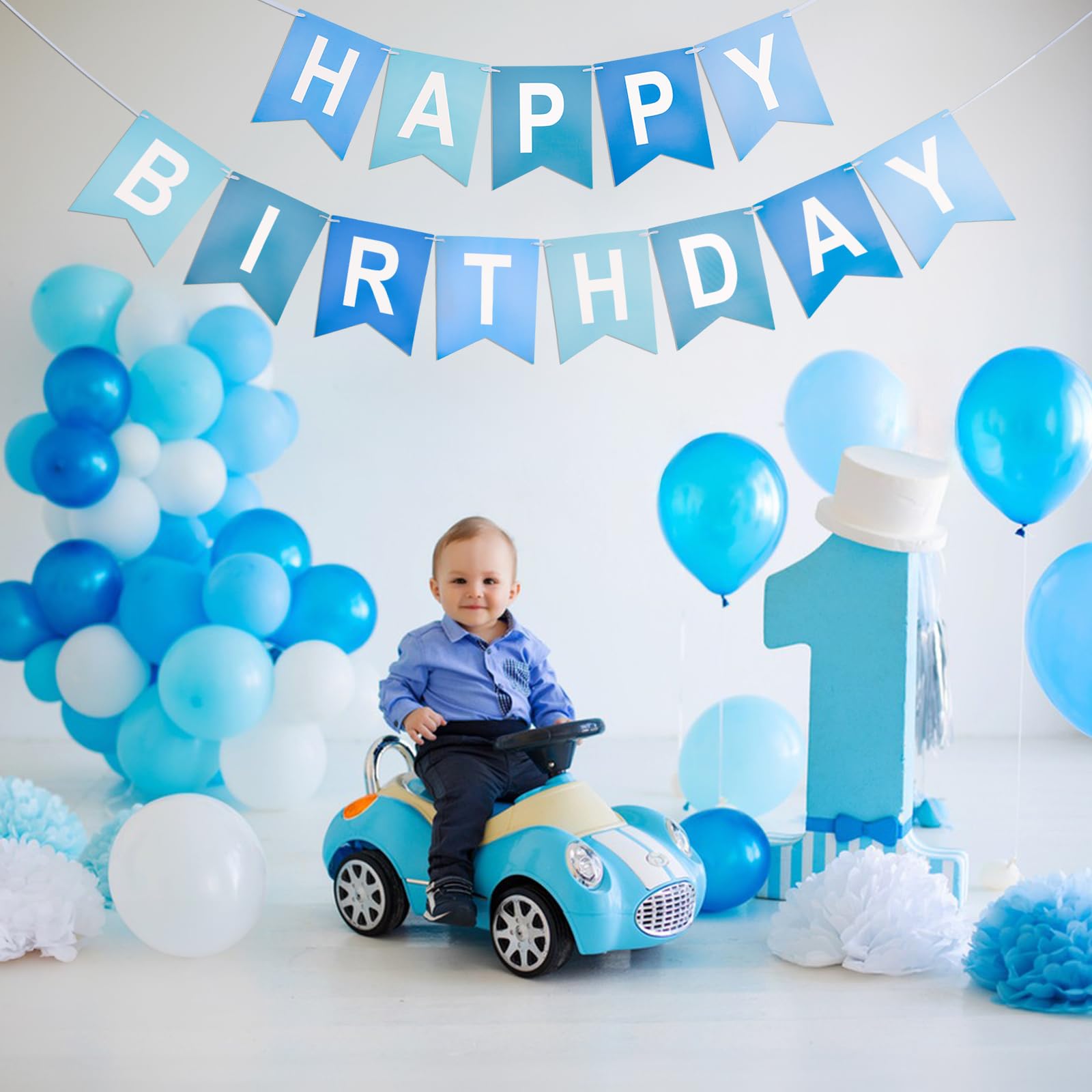 Happy Birthday Banner Birthday Party Banner NO DIY Happy Birthday Sign