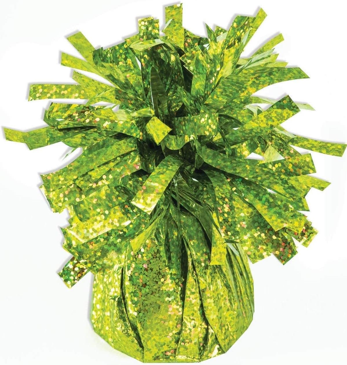 PMU 6 Pcs Kisses Balloon Weights - Decorative Balloon Weight for Christmas, Thanksgiving, Birthday, Party Favors, Wedding & Baby Shower - 6oz. Lime Green, Pkg/6