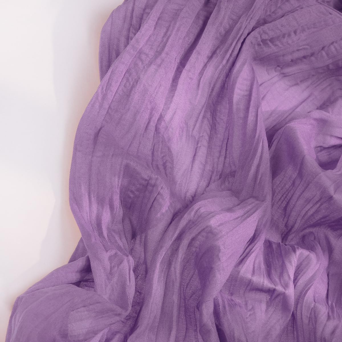 Lavender Purple Cheesecloth Table Runner 10 Pack Fall Table Runners Boho Gauze 120 Inches Cheese Cloth Fall Table Decorations for Thanksgiving Wedding Bridal Baby Shower Birthday Garden Party