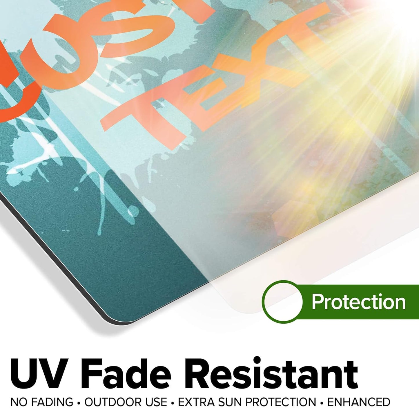 Custom Sign, Custom Street Sign, 11 Font Colors, 13 Font Styles, 4 Hole Options, 22 Sizes, 12x12 Inches, Rust Free DiBound, Fade Resistant, Made in USA by My Sign Center (Graffiti)