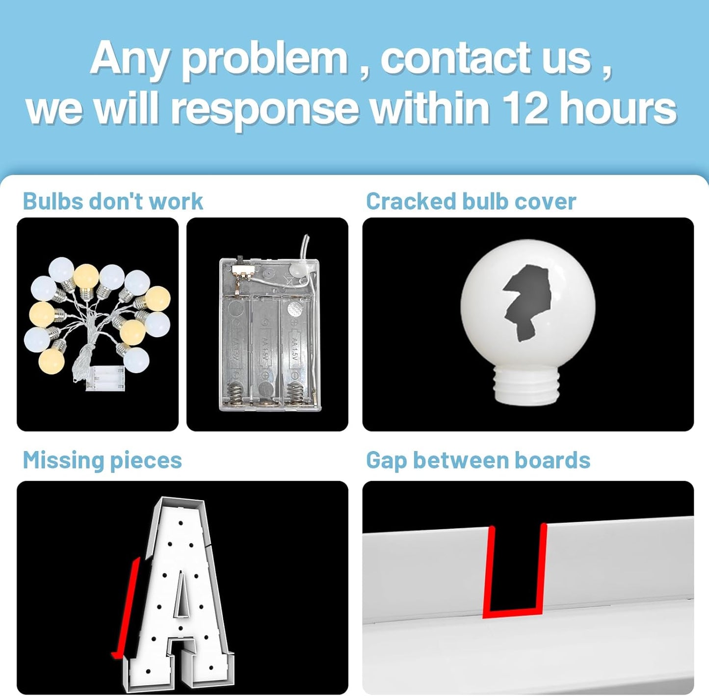 4FT Marquee Light Up Letters Z,Party Decoration Large Marquee Light Up Letters with Weighted Water Bag,Pre-cut Foam Board Set Can Be Used for Birthdays,Weddings,Baby Anniversaries