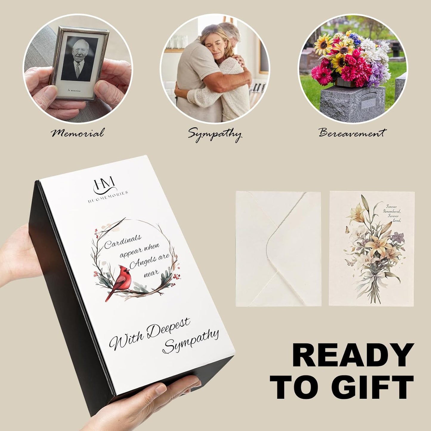 Memorial Lantern Bereavement Gifts in Memory of Loved One Memorial Gifts for Loss of Father Remembrance Sympathy Gifts for Loss of Dad with LED Candle