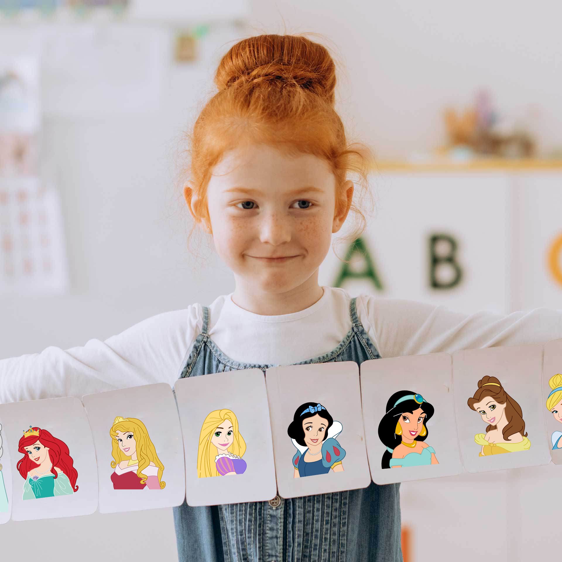 Cute Princesses Stickers 24 Sheets Make Your Own Princess Stickers for Kids