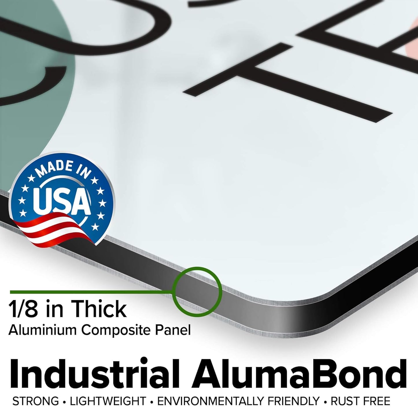 Custom Sign, Custom Street Sign, 11 Font Colors, 13 Font Styles, 4 Hole Options, 22 Sizes, 12x18 Inches, Rust Free DiBound, Fade Resistant, Made in USA by My Sign Center (Minimalist)