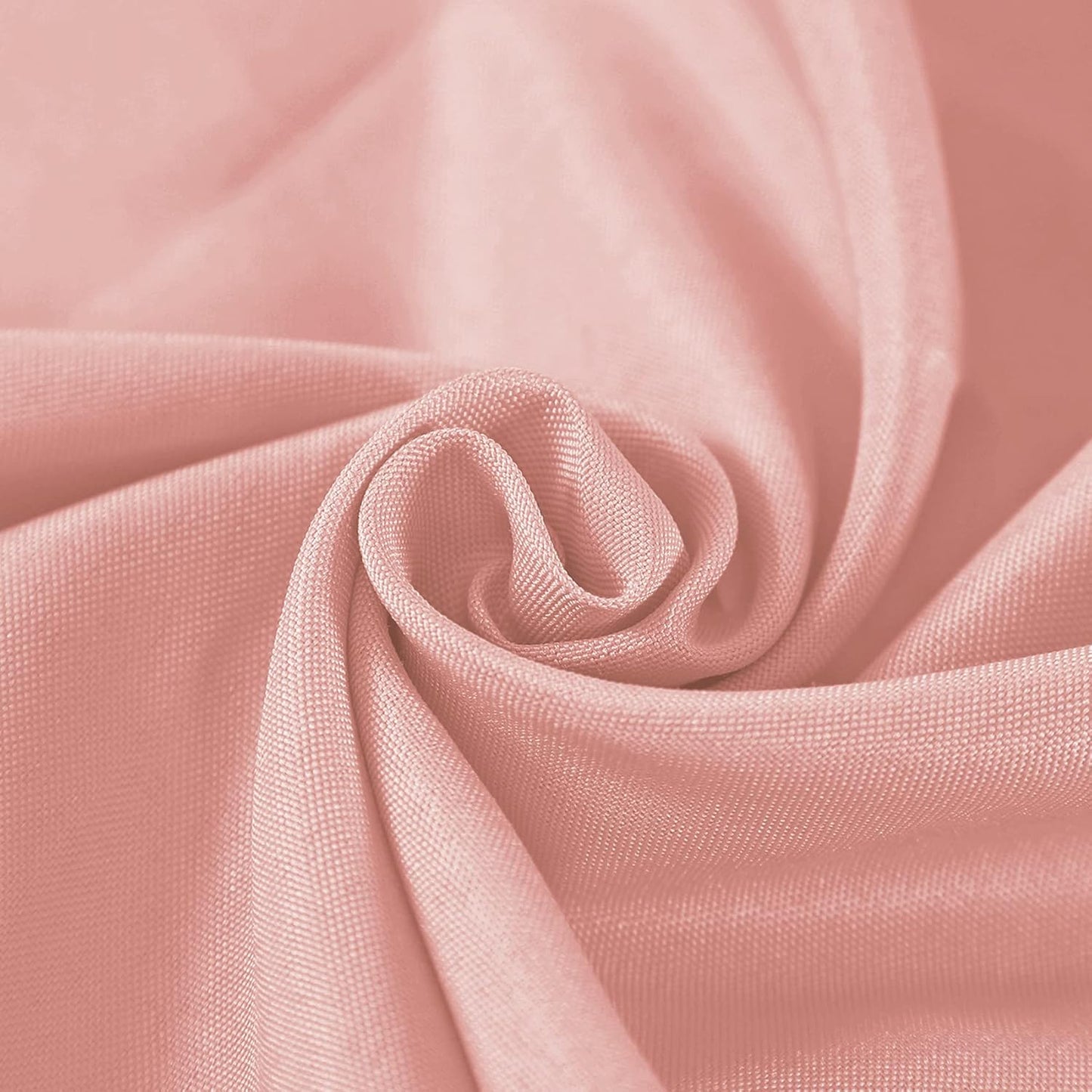 Rectangle Tablecloth 90x156 inch Washable Polyester Fabric Table Cloth for Wedding Party Dining Banquet Decoration（90x156, Dusty Pink）