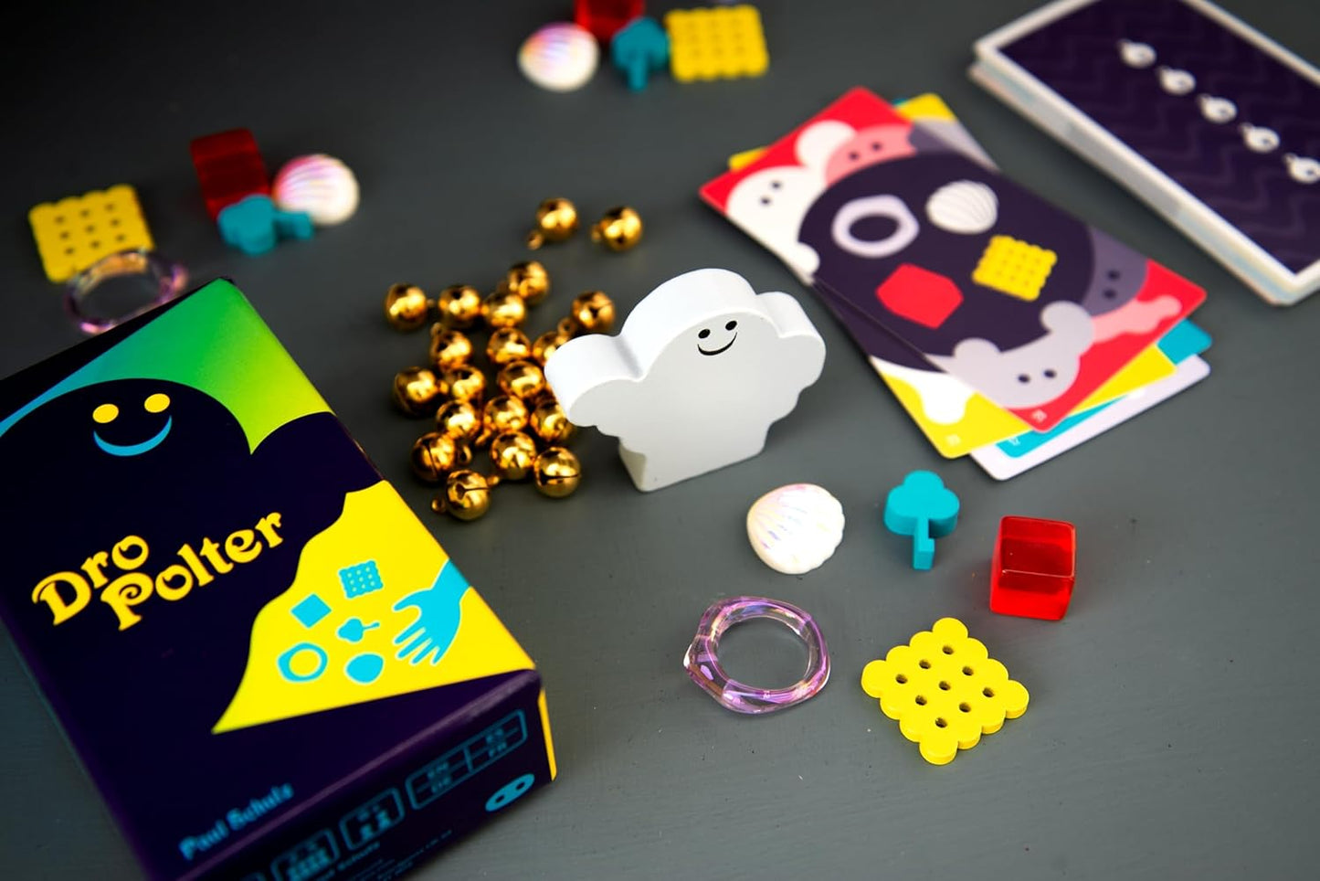 DroPolter – Fast-Paced Ghost Memory Party Game | 2–5 Players | Ages 6+ | Portable Travel Game