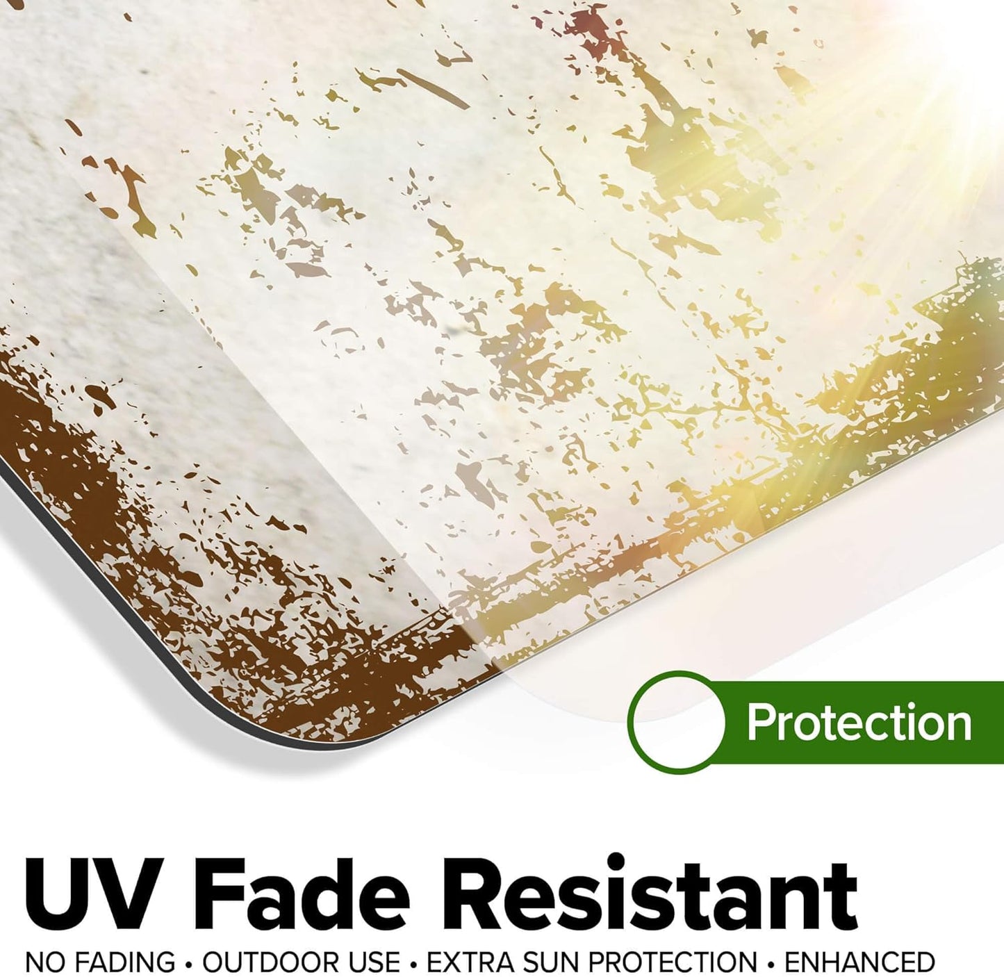 Custom Sign, Custom Street Sign, 11 Font Colors, 13 Font Styles, 4 Hole Options, 22 Sizes, 36x48 Inches, Rust Free DiBound, Fade Resistant, Made in USA by My Sign Center (Rustic)