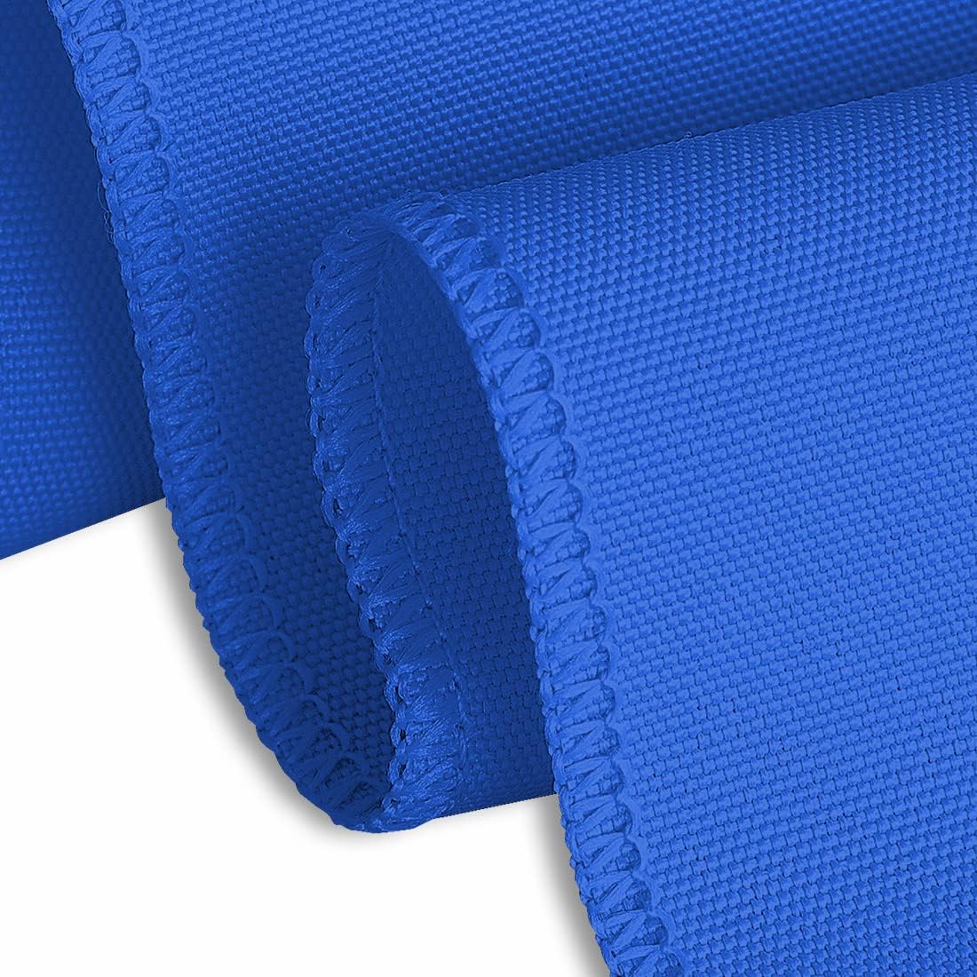 LTC LINENS 2 Pack 108 Inch Round Tablecloth Royal Blue - Great for 48 Inch Round Table Floor Length - Wrinkle Resistant Polyester Fabric Cloth for Wedding