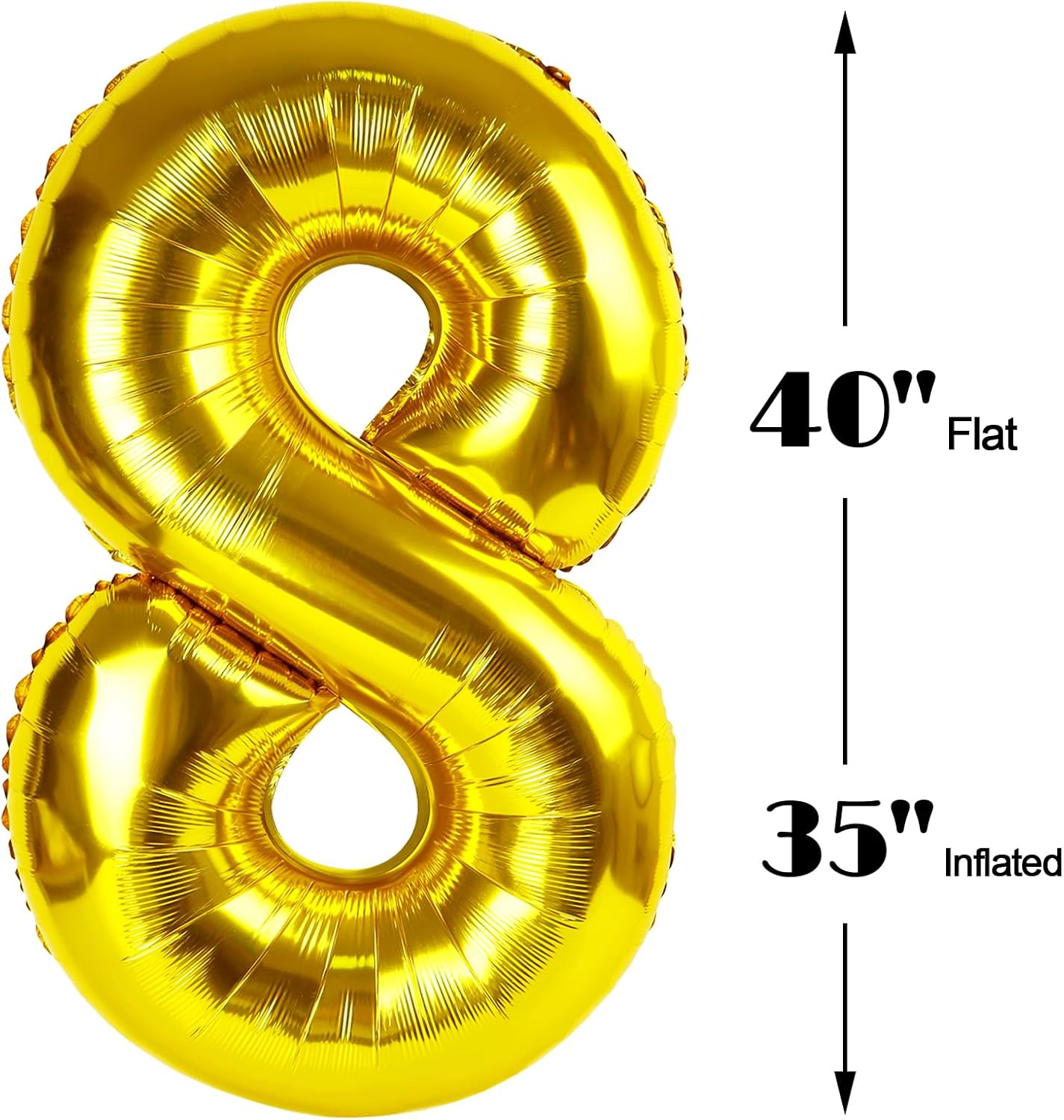 Helium Foil Gold Number 18 81 Balloon 40 Inch, Mylar Eight Numbers 18 81 Birthday Balloons, Gold 18 81 Women Men Anniversary Graduations Party Supplies