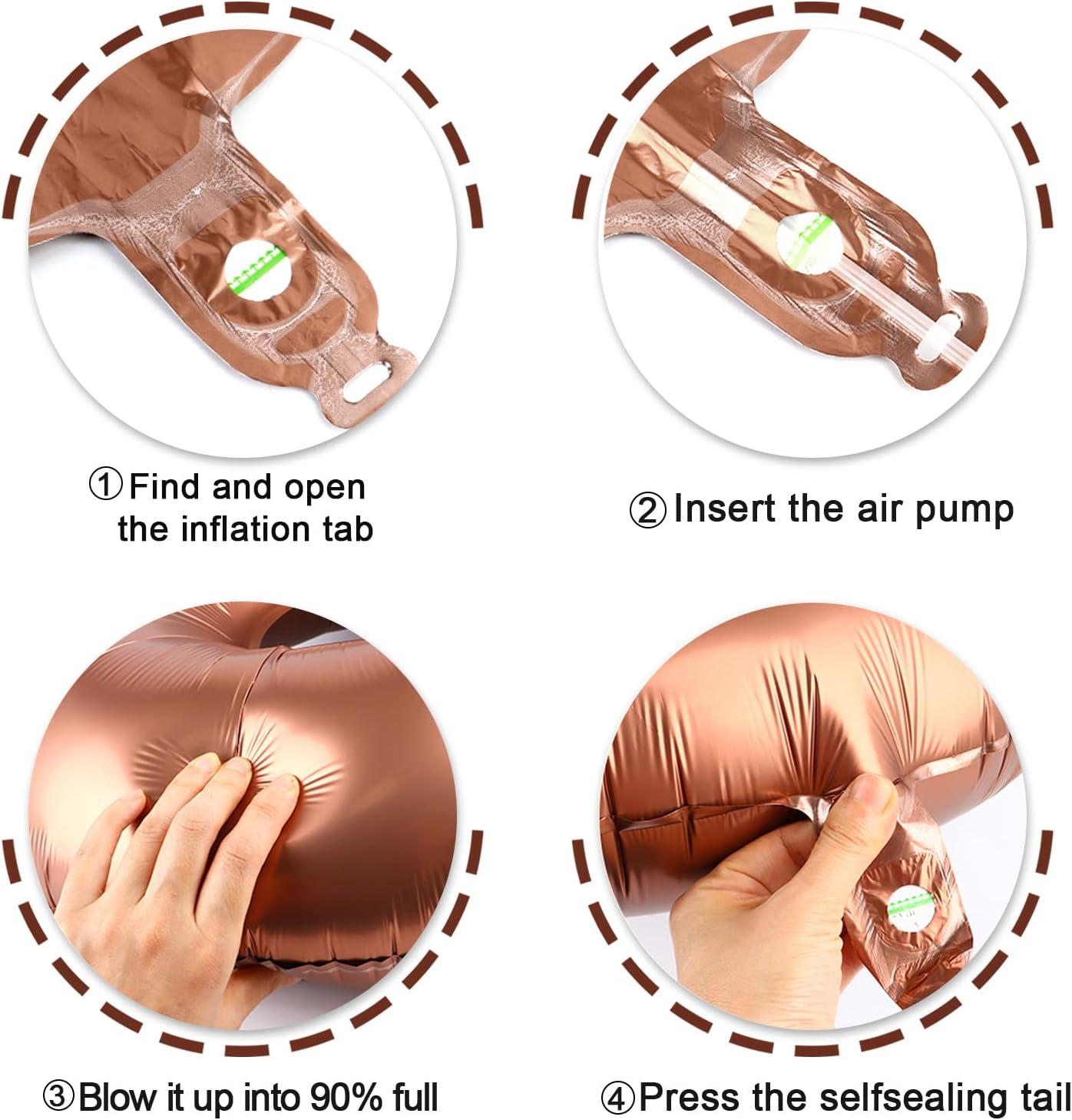 Dark Brown Foil Number 8 Balloon 40 Inch, Helium Mylar Eight Number 8 18 28 38 48 58 80 88 Birthday Balloons, 8th Coffee Brown Women Men Wedding Anniversary, Graduations Party Supplies