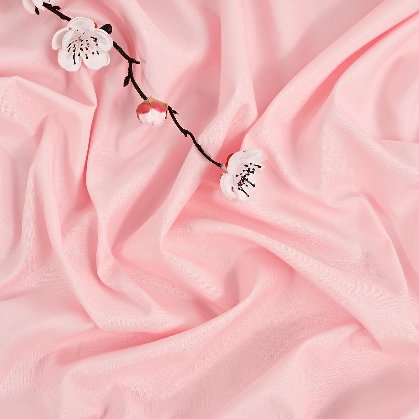 fani 12 Pack 90 Inch Round Tablecloth Pink Polyester Fabric Table Cloth for Round Table,Washable Table Cover for Wedding Party Dining Table Buffet Banquet Restaurant and Camping