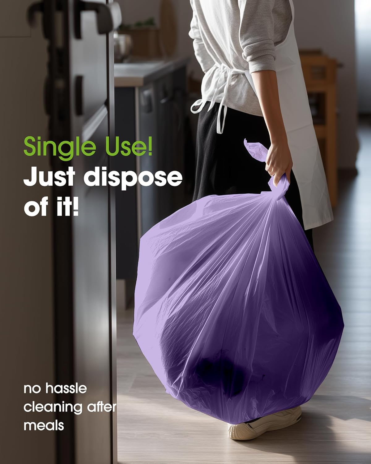 Pureegg Plastic Table Cloth Disposable 10 Pack, 54 x 108 Inch Table Cloths, Easter Party, Decorative Tablecloths, Rectangle, Light Purple, Pastel, Plastic Cover, Leakproof & Sturdy, Lilac, Lavender