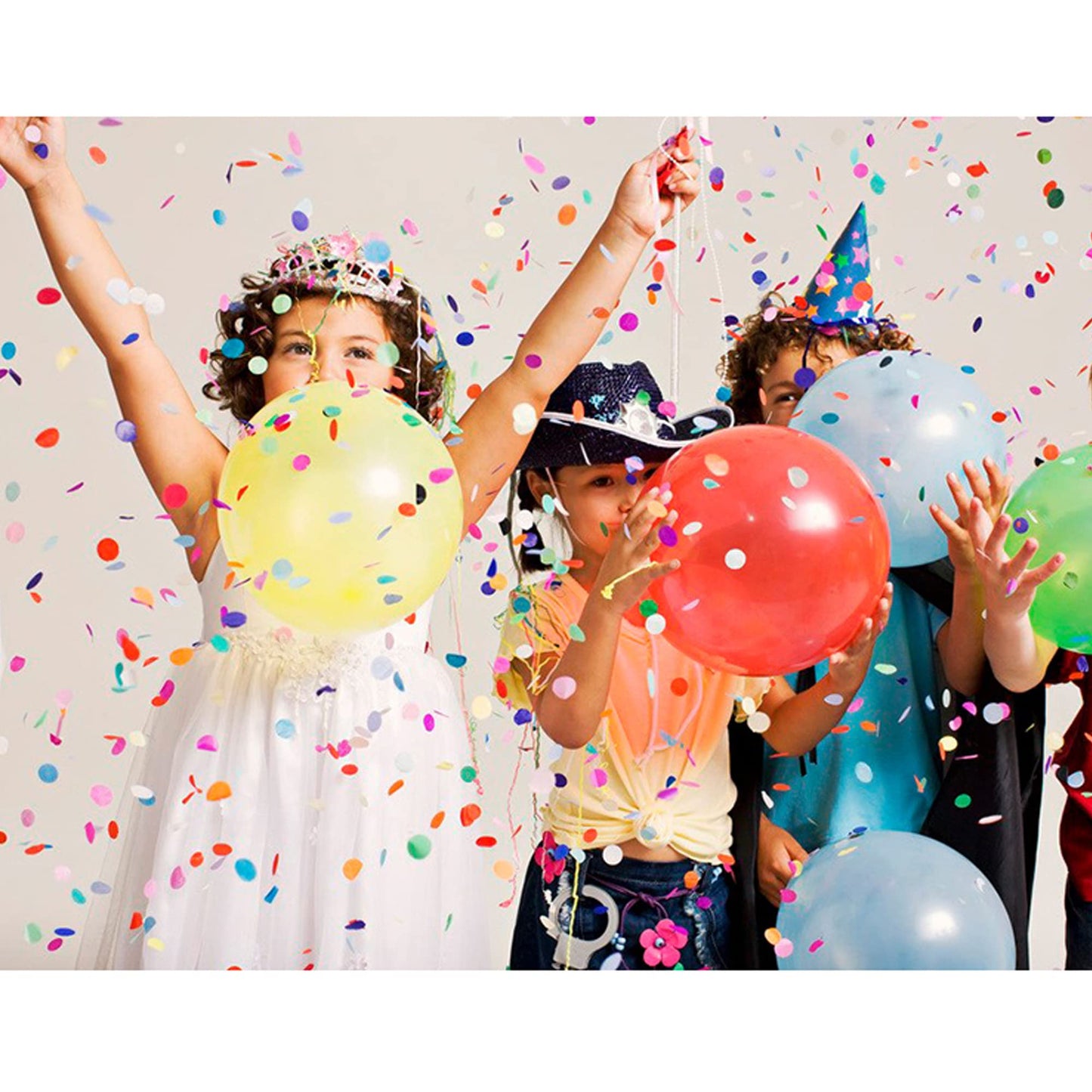 8 PCS Party Supplies Colorful Confetti Paper Poppers Confetti Cannon for Graduation Wedding