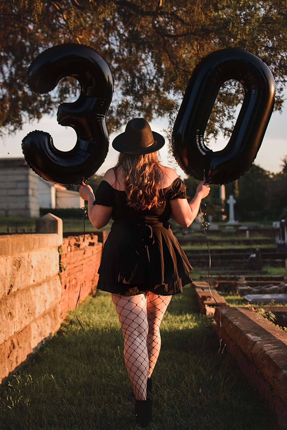 Number Balloons 40 Inch Black 1 Balloon for Birthday Men Party Decorations