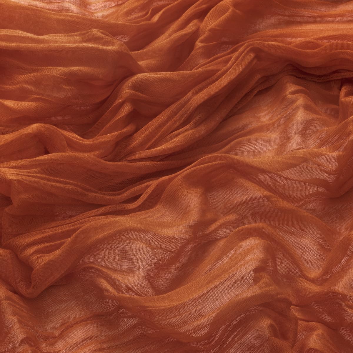 12Pcs Terracotta Cheesecloth Table Runner 120 Inch10FT Terracotta Color Rustic Boho Cheesecloth Table Runnerfor Wedding Party Baby Shower Birthday Home Decor Holiday Decorations