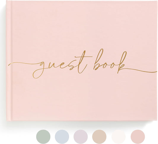 Lamare Blank Page Wedding Guest Book – Polaroid Guest Book for Wedding Reception, Baby Shower, Birthday, Bridal Shower and Special Event Guestbook – A Stylish Sign in Book for Party
