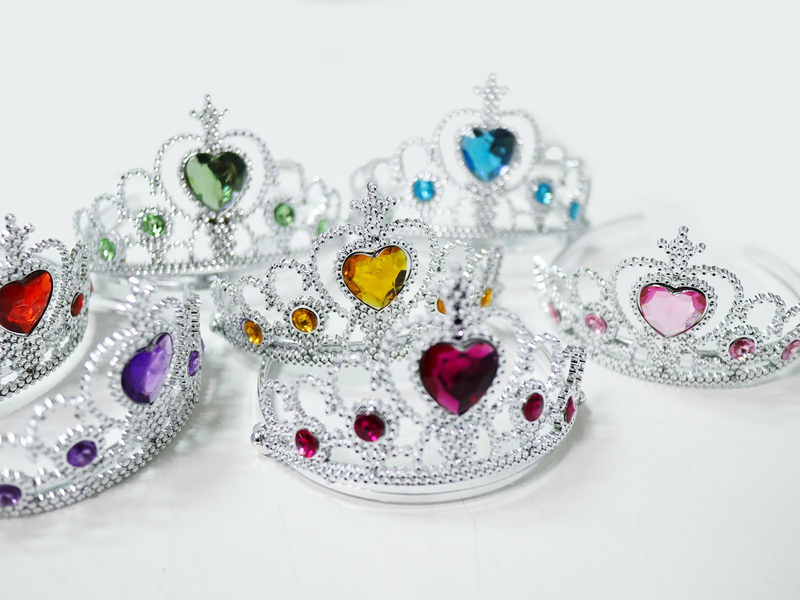 S & E TEACHER'S EDITION 16 Pcs Tiaras Crown Set for Girls