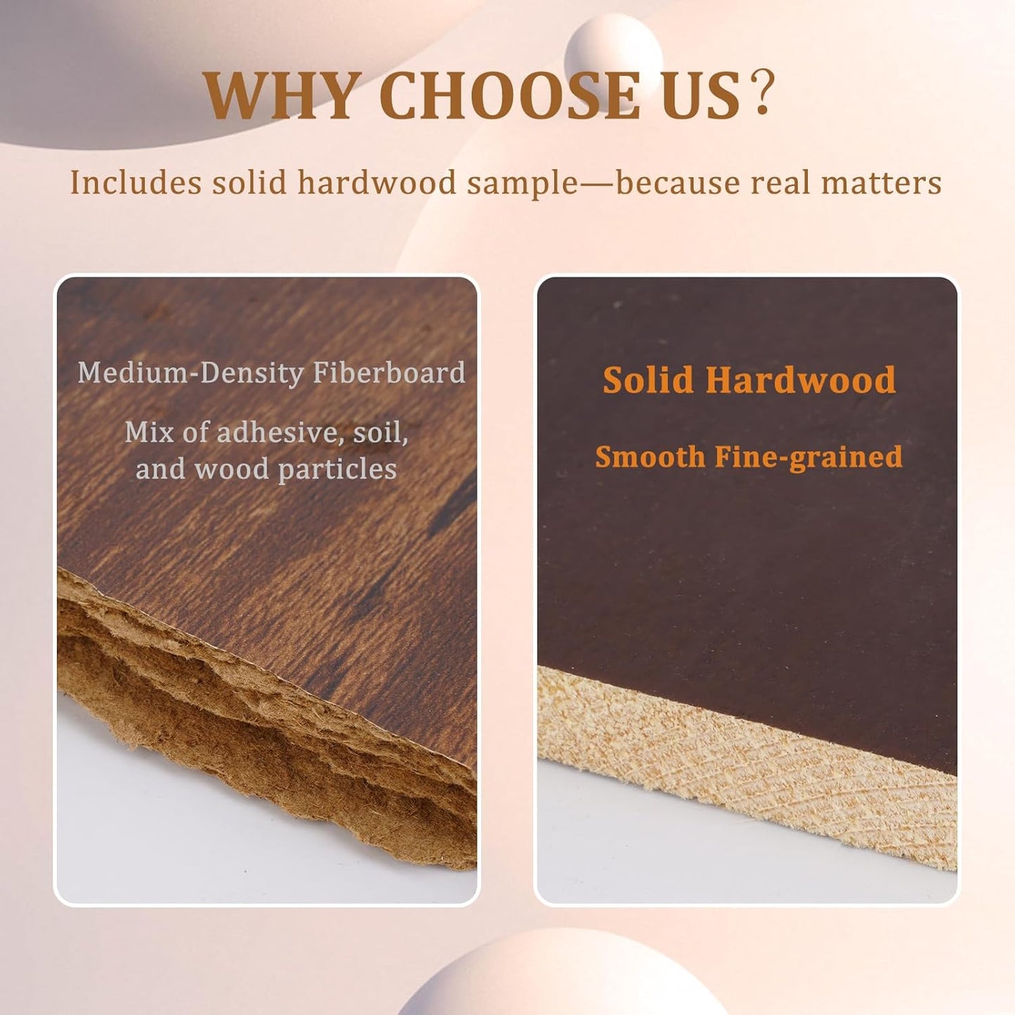 Solid Hardwood Cupcake Stand (Not Medium Density Fiberboard/Plywood), Raised Edges for 50 Cupcakes, 3 Tier Wooden Dessert Holder for Party, Woodsy Rustic Tower for Decor/Wedding/Birthday