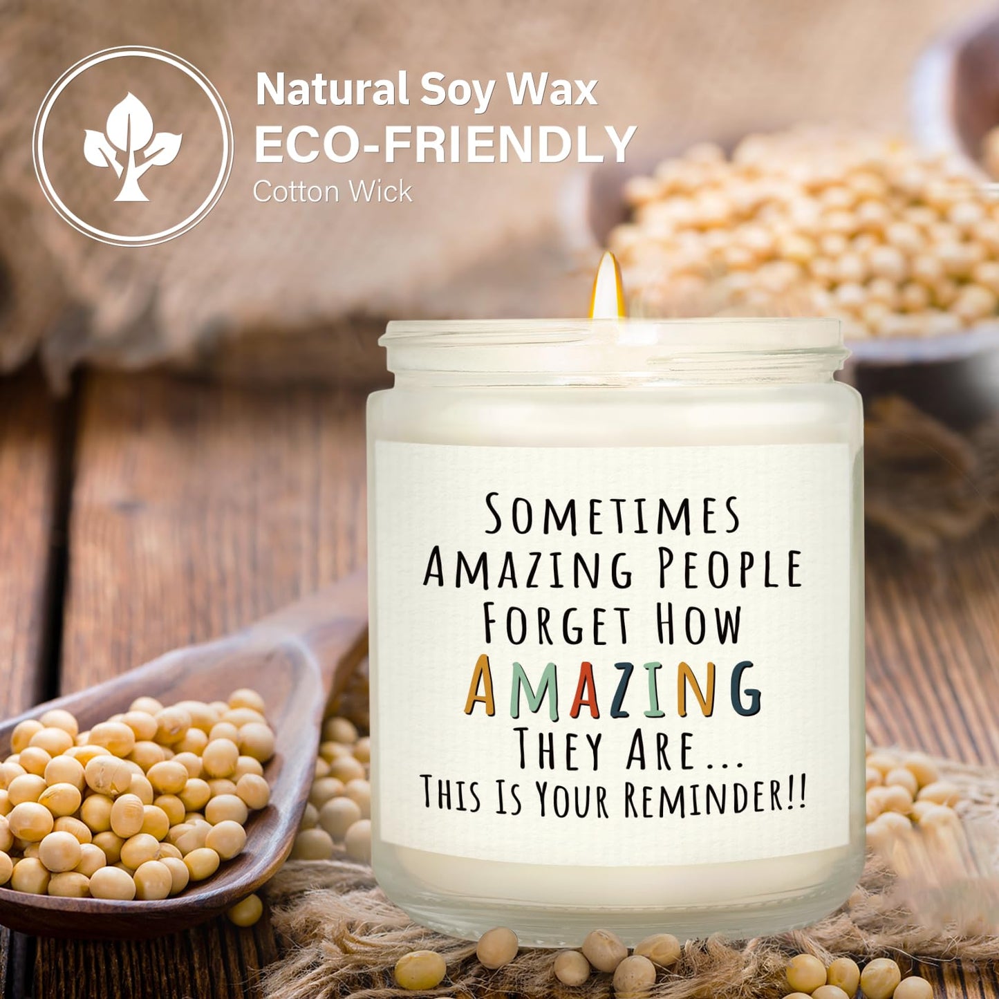 Craftique Gifts for Women, Birthday Gifts for Women- You're Amazing Candle