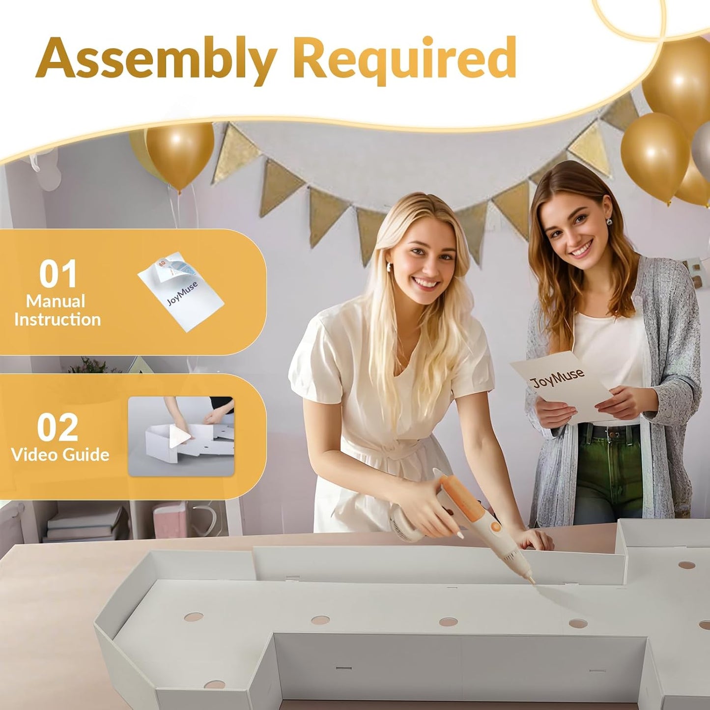 JoyMuse 4FT Marquee Light Up Letters,Large Marquee Letters 4 Feet Tall for Marry Me Proposal Decorations Big 4FT Letters with Lights for Baby Shower Party Decor, Letter D