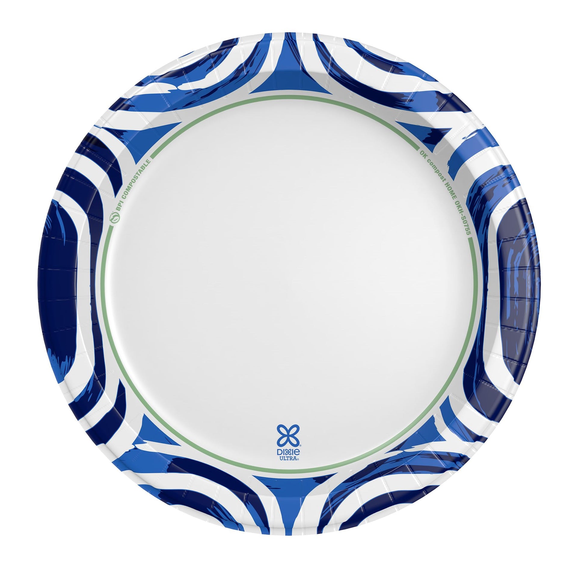 Dixie Ultra, Large Paper Plates, 10 Inch, 100 Count, 3X Stronger*, Heavy Duty, Microwave-Safe