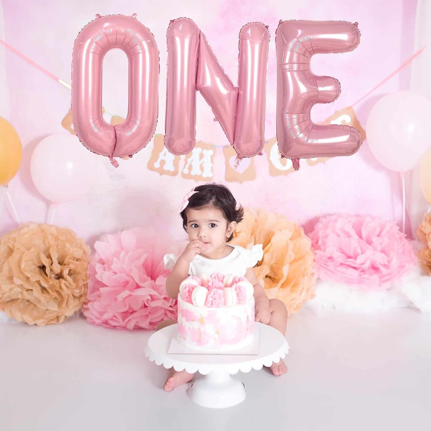 40 Inch Giant Pastel Pink Letter Balloon, Alphabet L Foil Balloons Light Pink, Self Inflating Balloon Pearl Pink Letter L, Mylar Letter Customize Balloons for Women Birthday Party Decoration Supplies