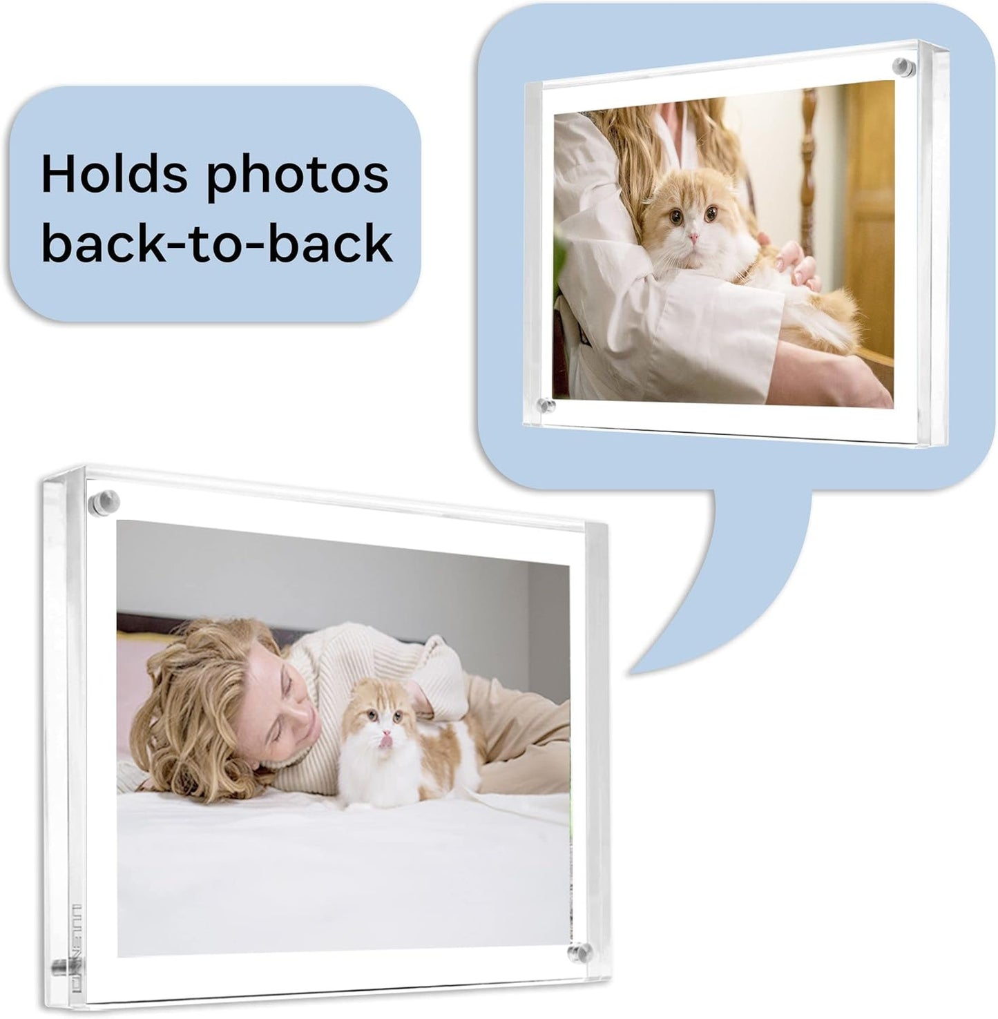 Canetti Design Group The Original Magnet Frame - Clear Acrylic-8.5x11 inch