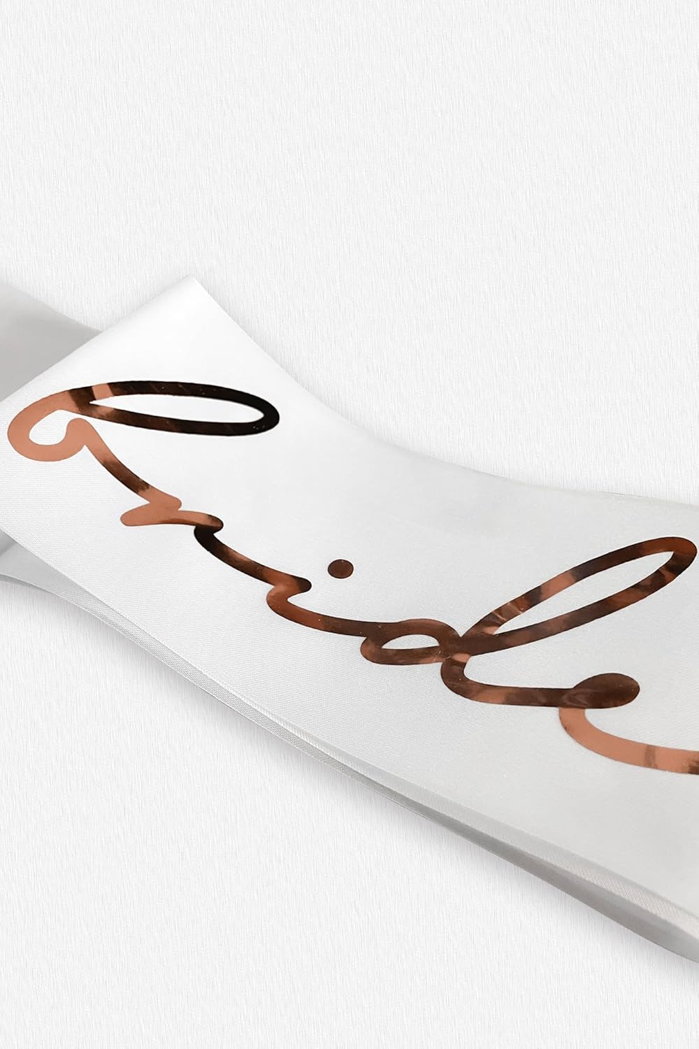 LADY&HOME White Bride To Be Sash,Bachelorette Party Decorations,Bach Supplies,Bridal Shower Gift,Bridesmaid Favor