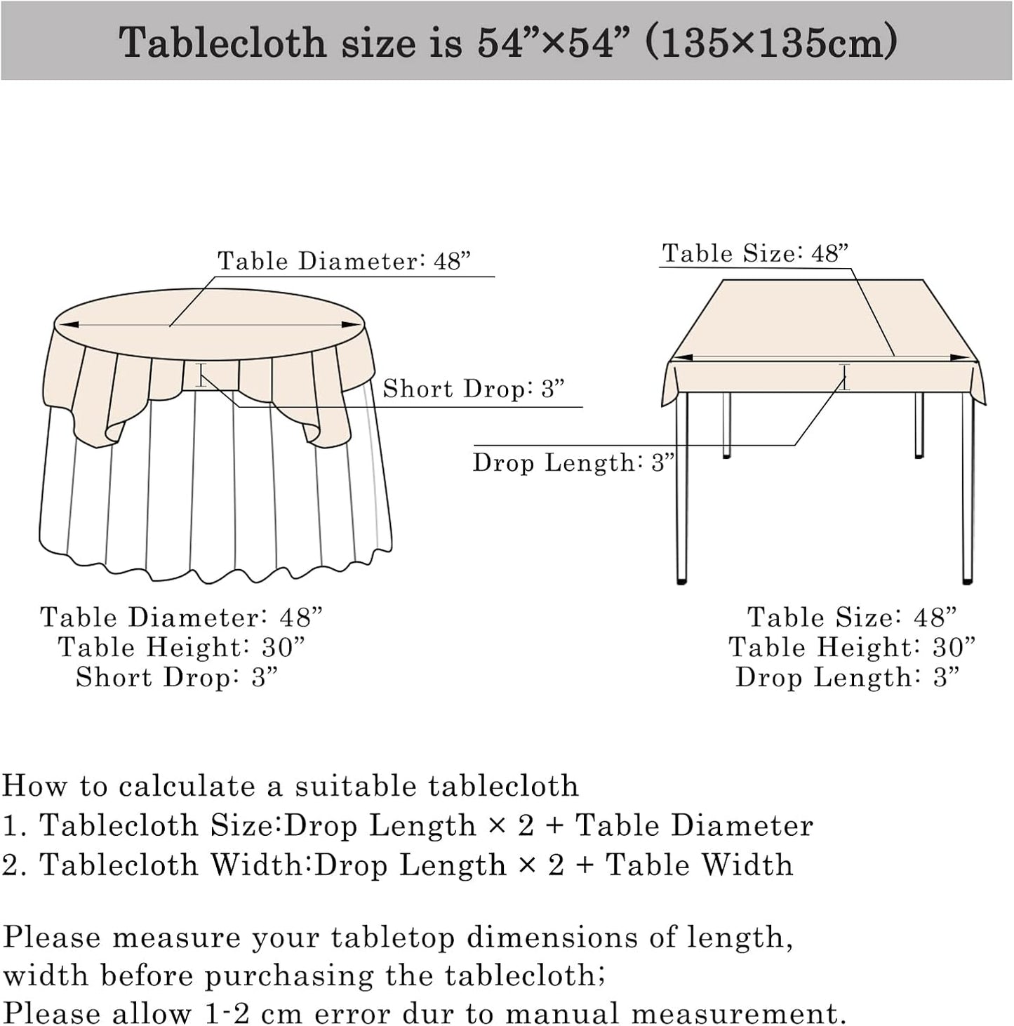 ShinyBeauty Sequin Tablecloth-Silver Sequin Table Overlay and Sequin Tablecloth/Linen for Wedding/Party/Event/Decoration 54inx54in