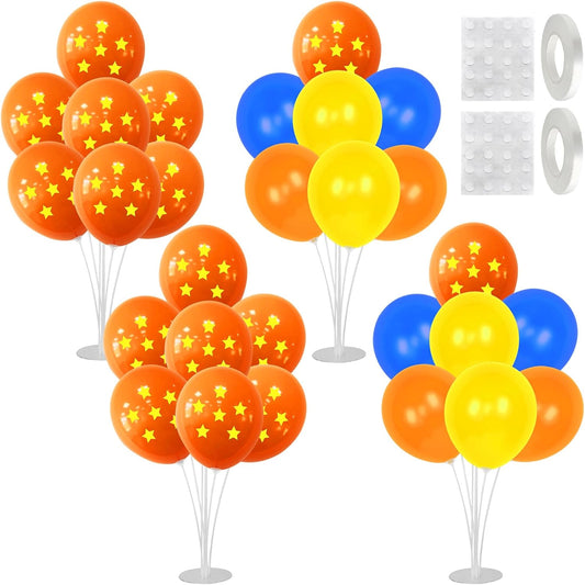 Party Balloons Stand Kit Foil Balloons Themed Party Balloon Centerpiece for Tables Birthday Party Decorations