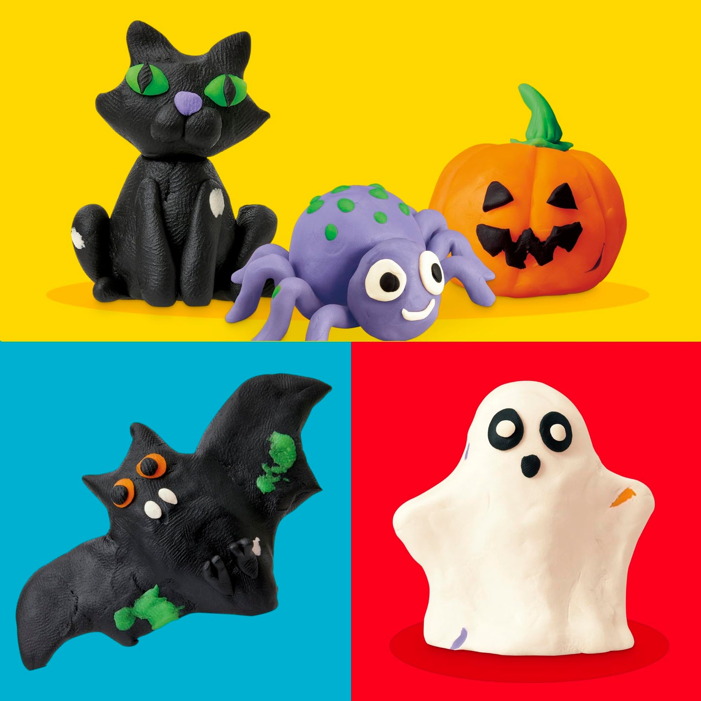 Play-Doh 30 Pack Spooky Colors, Individually Wrapped 1 Ounce Sticks for Halloween, Trick or Treat
