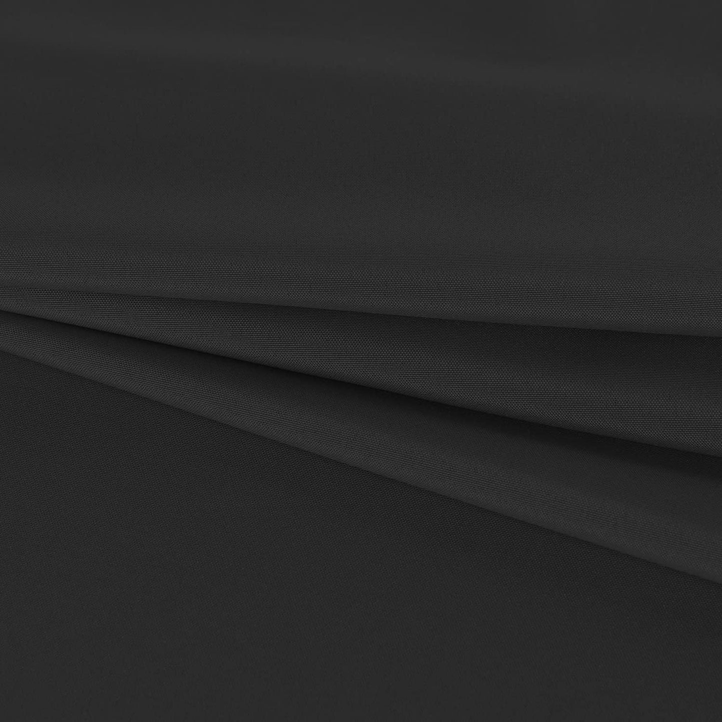 Fitable Rectangle Tablecloth Stain and Wrinkle Resistant Washable Polyester Table Cloth for Buffet Parties and Camping (54x120 inch, Black)