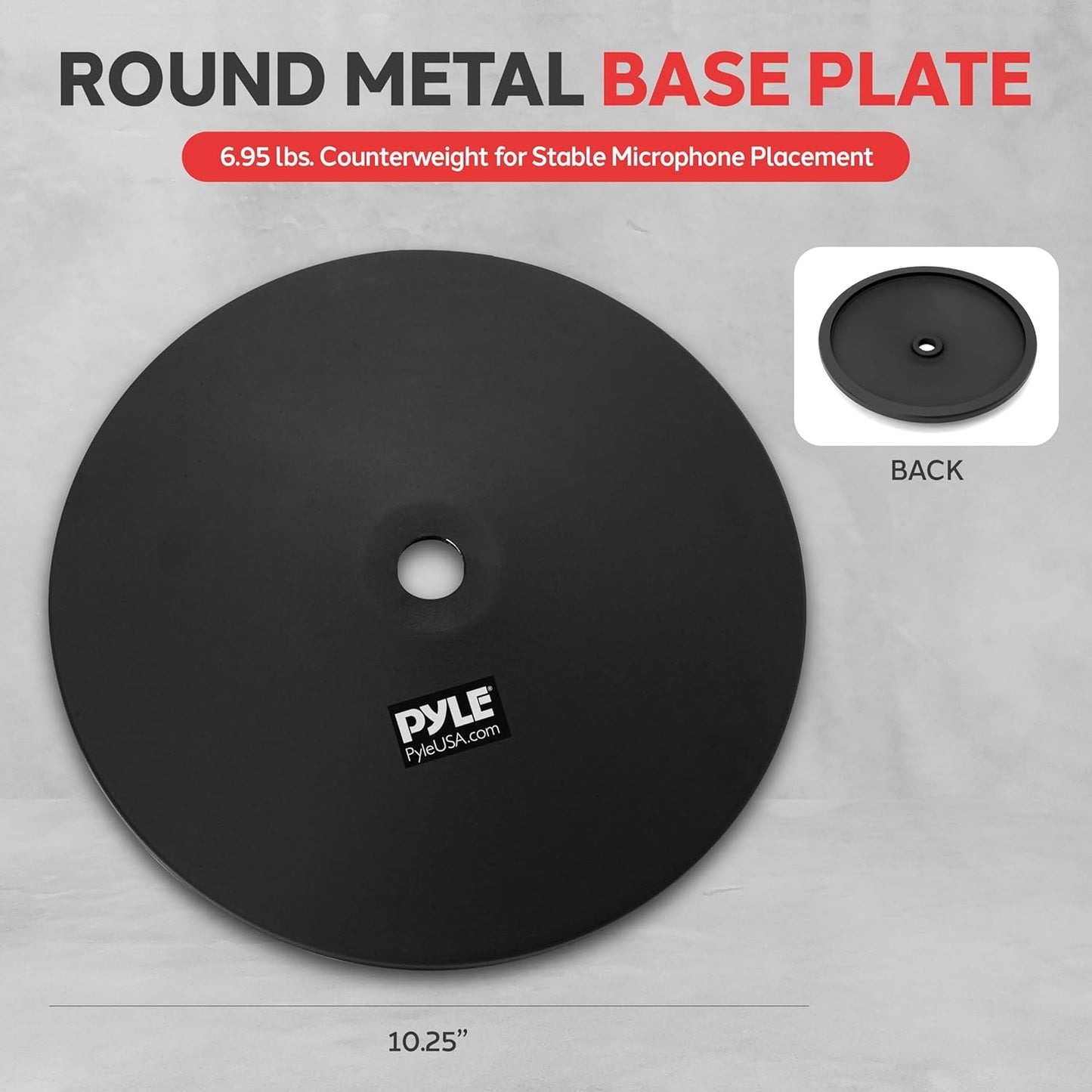 Pyle Universal Microphone Stand - M-6 Mic Holder USA Standard Adapter and Height Adjustable from 31.5??to 60??Inch High w/ Pivotable Gooseneck Mount - Heavy Duty Clutch Tension Knob PMKS32