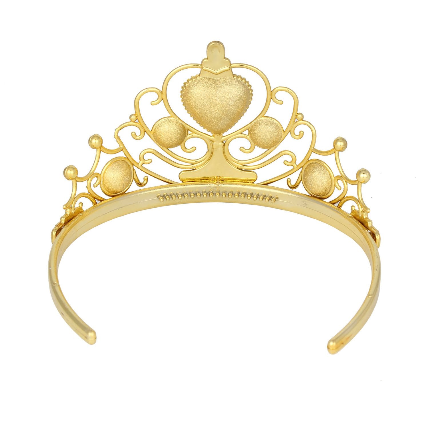 Princess Dress Up Crowns for Little Girls Gold Plastic Tiaras Crown Set Party Favors Pink Tiaras