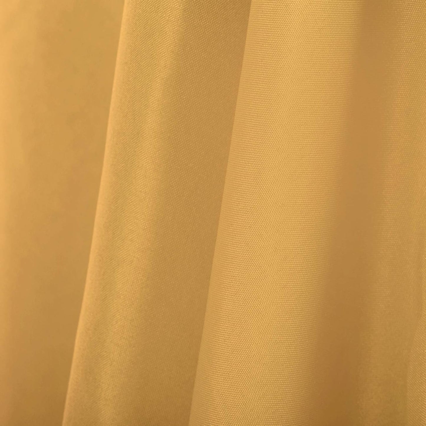 Ascoza 2pack 90x156 Inch Gold Rectangular Tablecloth 8 Feet Table Cloth in Polyester Fabric for Wedding/Banquet/Restaurant/Parties