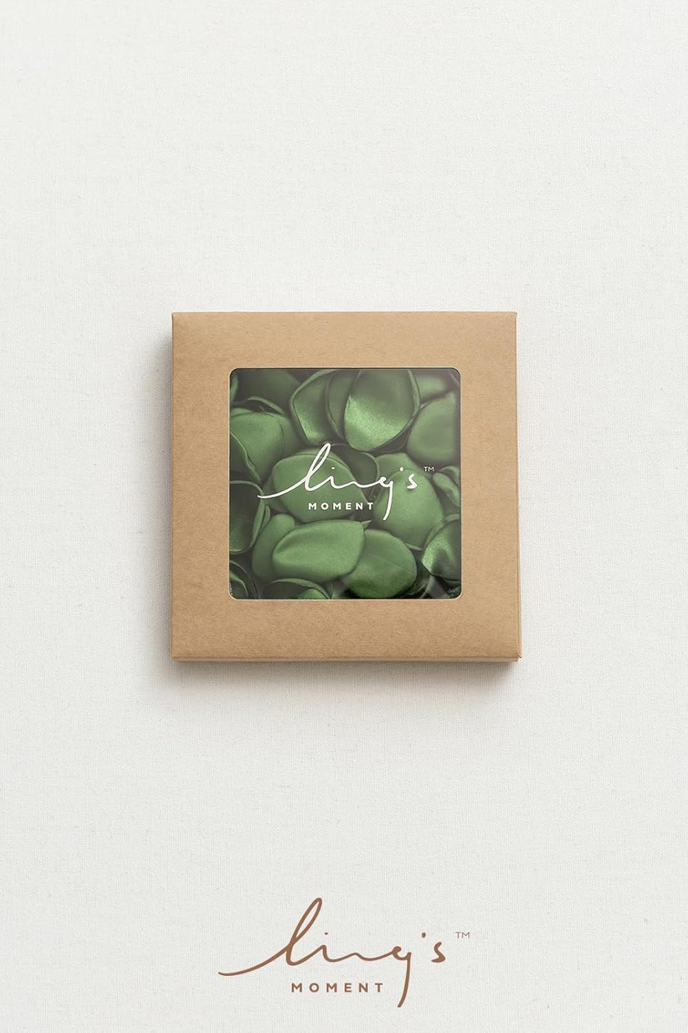 Ling's Moment Rose Petals, Silk Flower Petals for Wedding/Aisle/Flower Girl Baskets/Table Centerpiece Décor,etc.Olive Green 200pcs