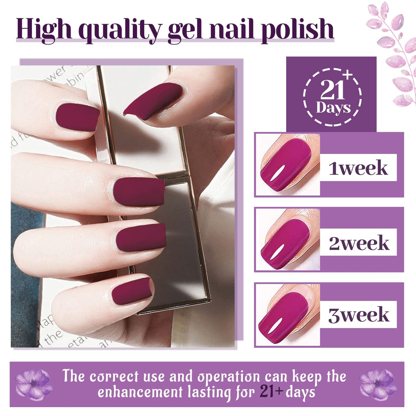 JODSONE 32+4 Pcs Gel Nail Polish Kit Soak Off Gel Polish Set Glitter Gel Nail Kit Nail Art Salon DIY at Home Manicure Kit