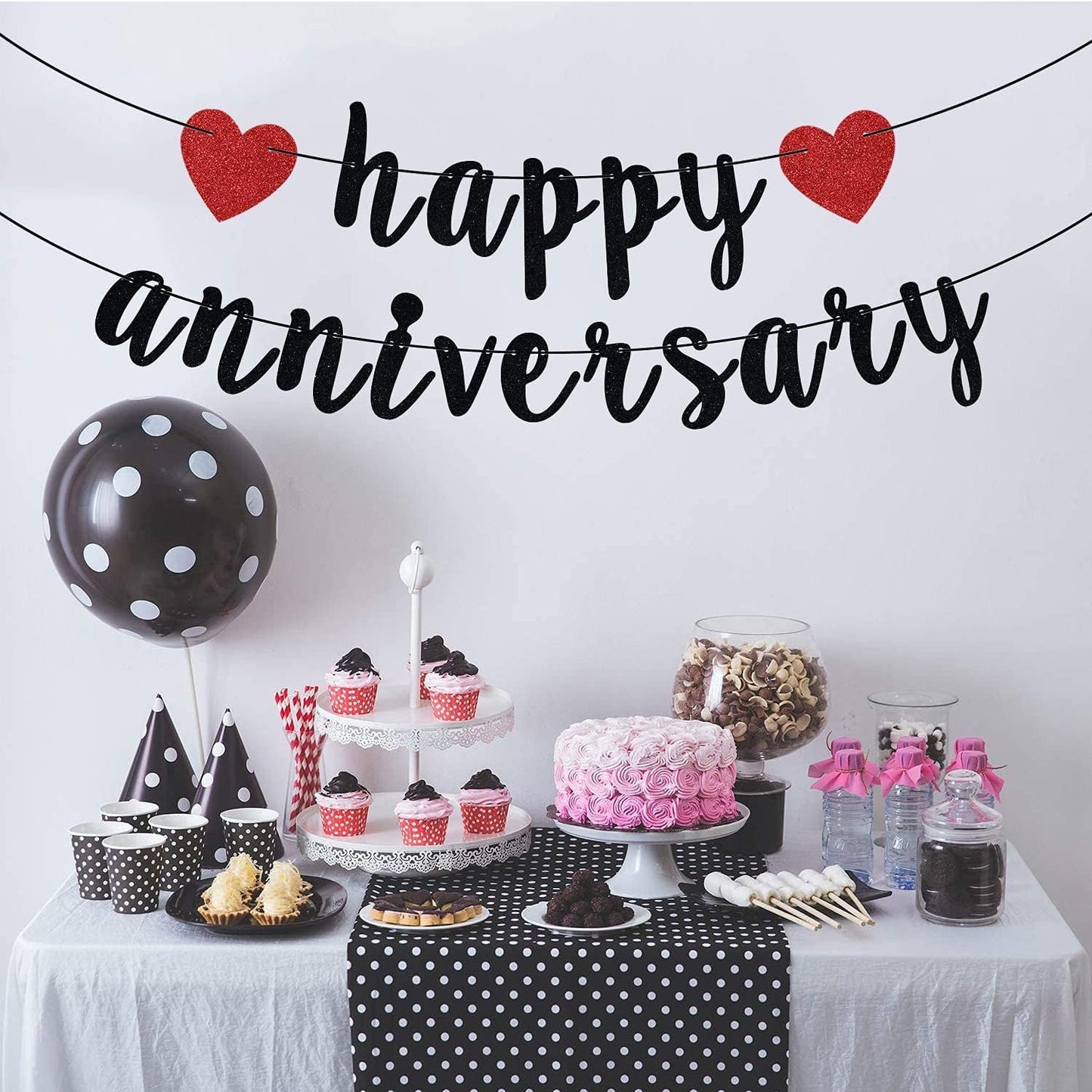 Happy Anniversary Banner, Anniversary Party Decorations, We Still Do, Happy Wedding Day Party