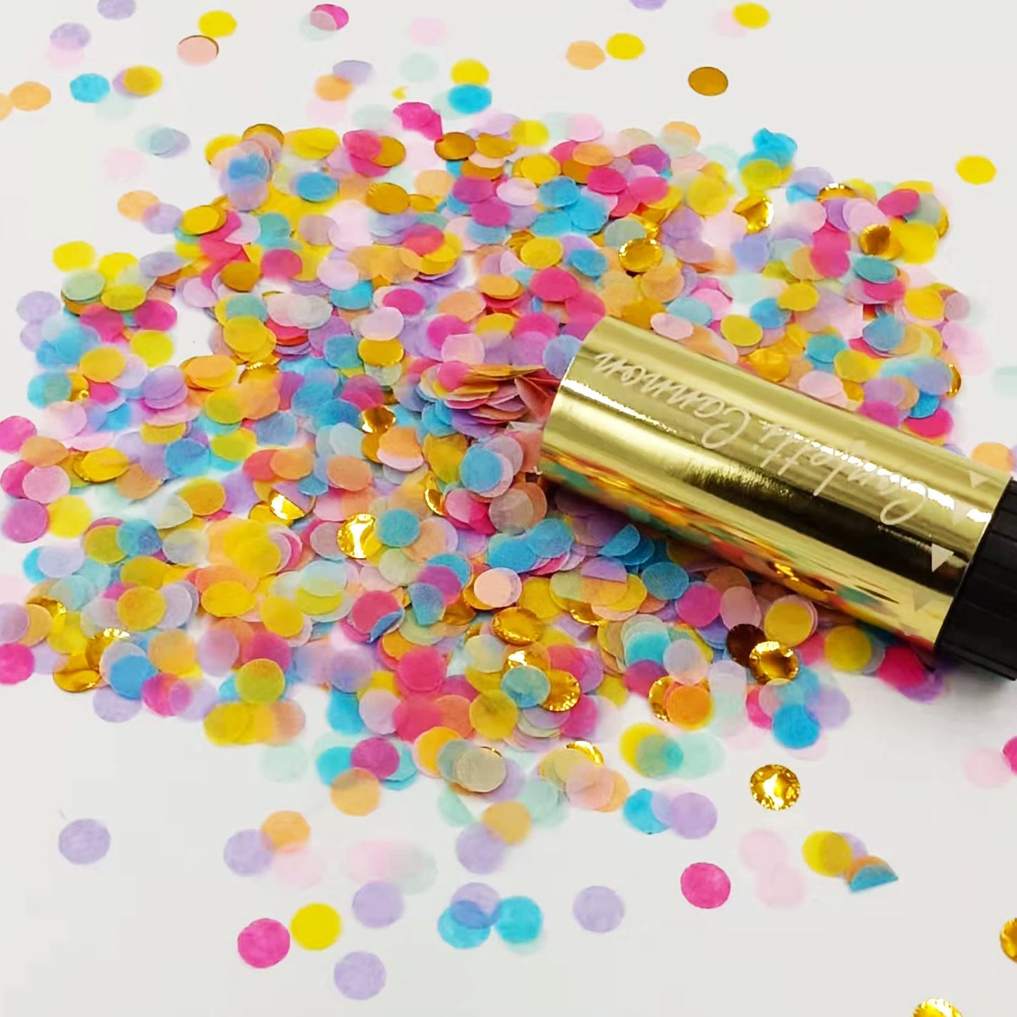8 PCS Party Supplies Colorful Confetti Paper Poppers Confetti Cannon for Graduation Wedding
