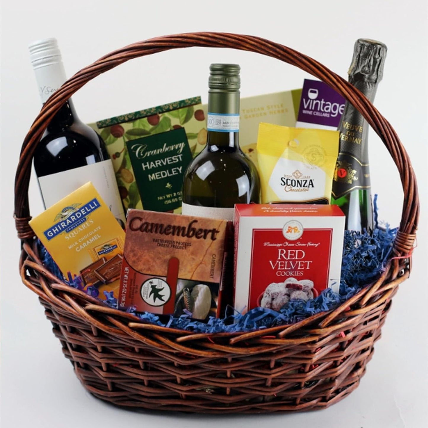 Zankubom 1 LB Navy Blue Crinkle Cut Paper Shred Filler Great for Gift Wrapping, Deep Royal Blue Basket Fillers, Birthday, Gift Wrapping, Halloween Thanksgiving Christmas Party Decor Filling Supplies