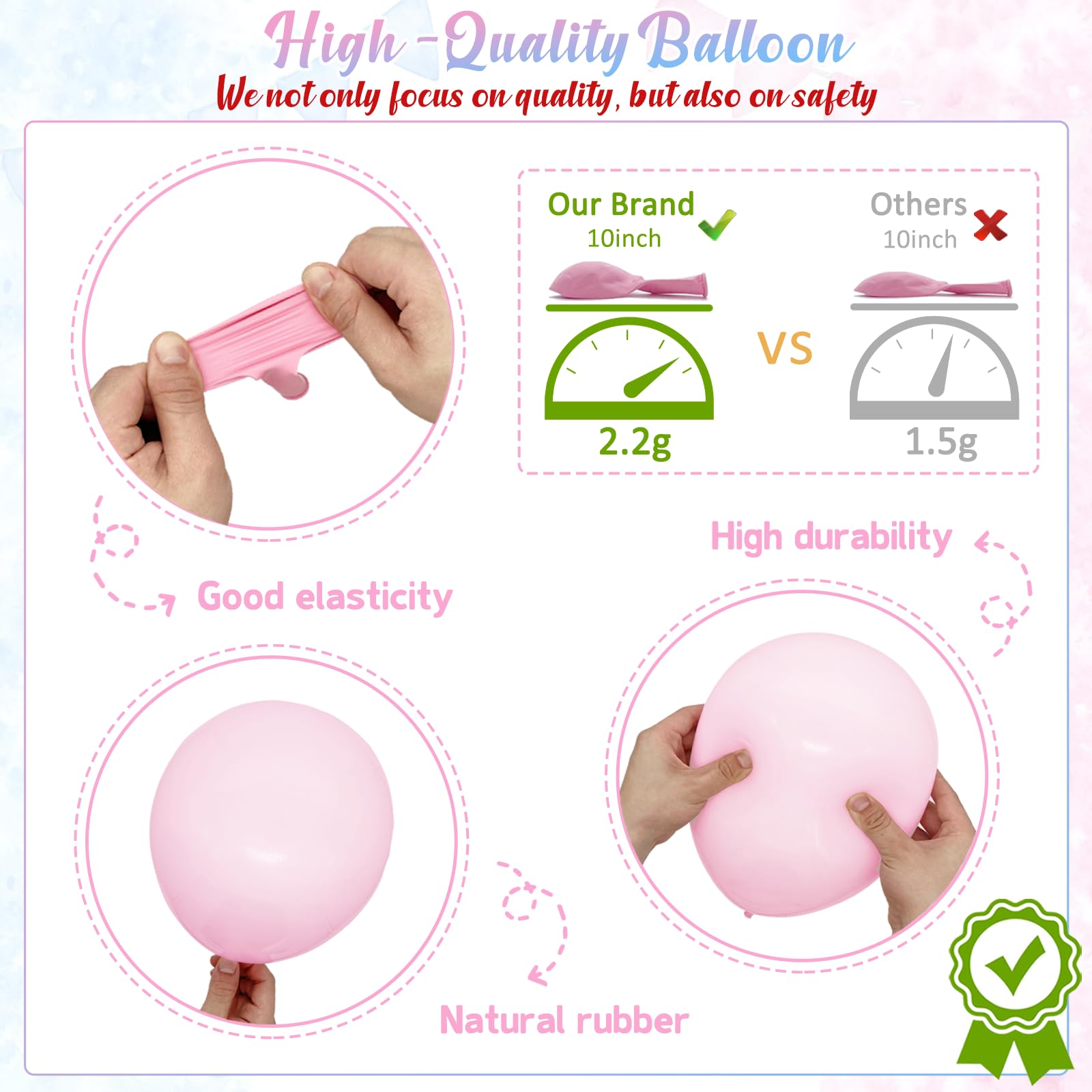 Bear Gender Reveal Decorations - 158pcs Pink Blue Balloon Garland Kit, 4pcs Baby Boxes With