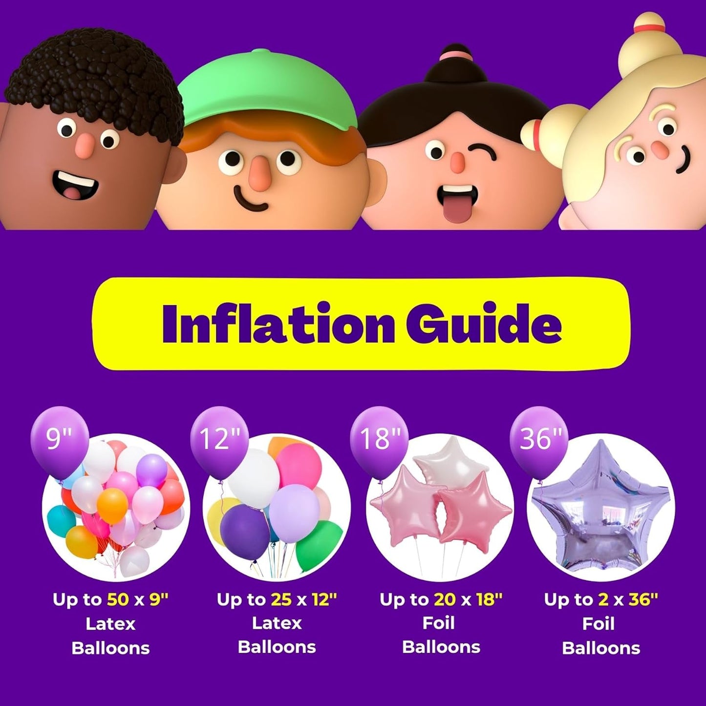 13L Helium Tank for Balloons At Hom Tank Up To 50 Latex Balloons Helium Balloon Kit with 50 Latex Balloons and Ribbons