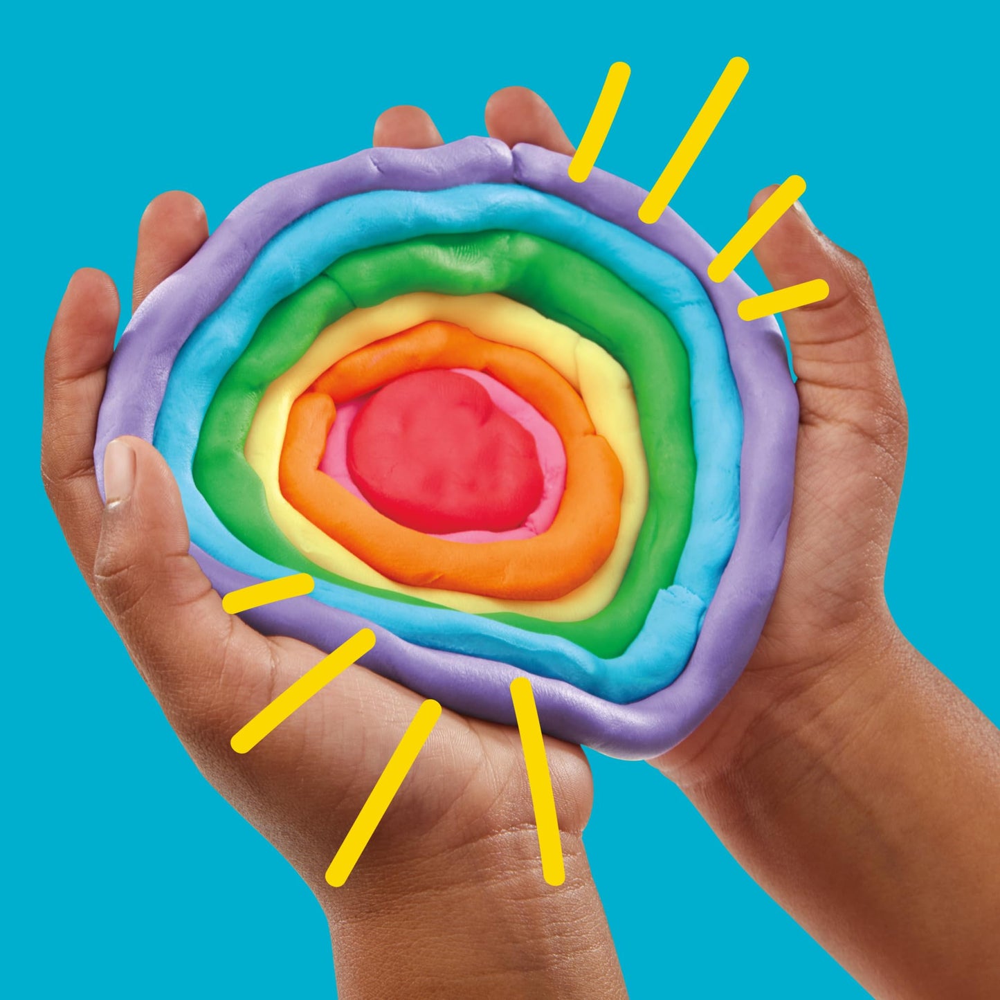 Play Doh Bulk Handout 42-Pack of 1-Ounce Modeling Compound Cans, Back to School Gifts, Prizes, &