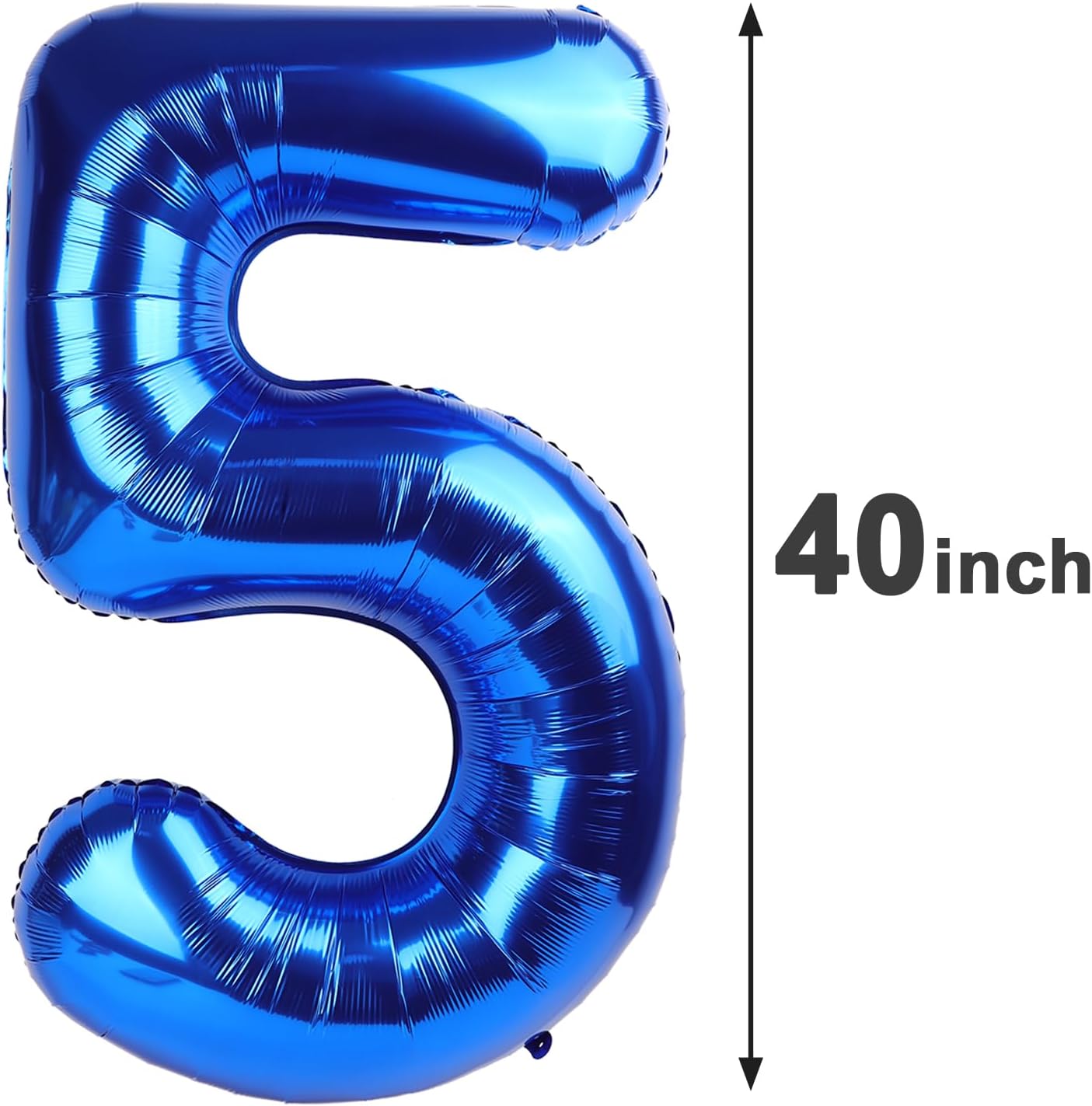 Big Mylar Navy Blue 25 Balloon 40 Inch, 25 Birthday Number Balloon Decorations, Men Boy 25 Birthday Numbers, Anniversary Party Supplies Foil Number Balloons