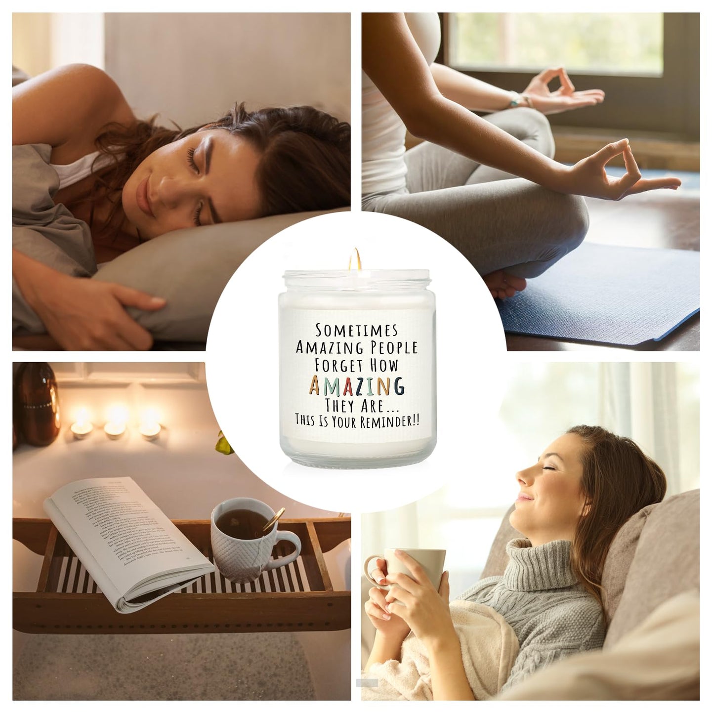 Craftique Gifts for Women, Birthday Gifts for Women- You're Amazing Candle