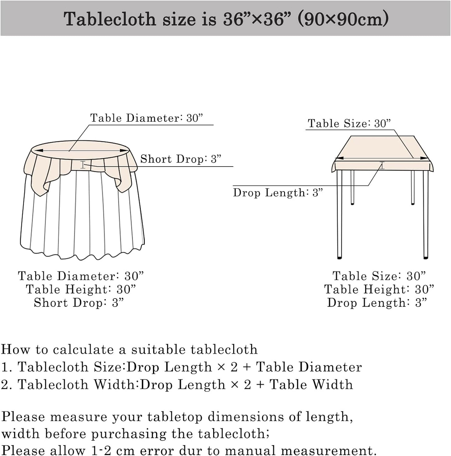 ShinyBeauty Small Tablecloth Square 36x36-Inch Baby Blue Sequin Tablecloth Glitter Table Cover Overlay Square Light Blue Wedding Table Cloths Sequin Fabric Tablecloth for Round Table Birthday Baby