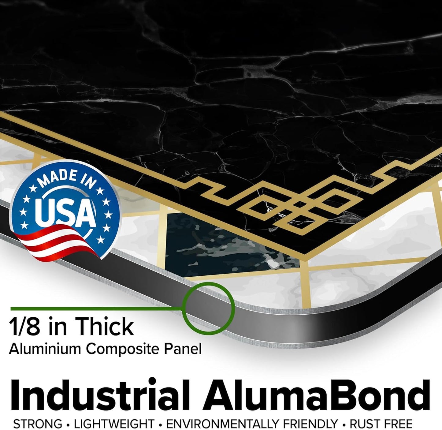 Custom Sign, Custom Street Sign, 11 Font Colors, 13 Font Styles, 4 Hole Options, 22 Sizes, 24x30 Inches, Rust Free DiBound, Fade Resistant, Made in USA by My Sign Center (Marble Tile)